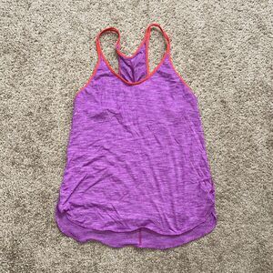 Lululemon What The Sport Singlet Racerback Tank Top Womens Size 6 Pink
